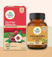 Combo Moringa Hibiscus + Ashwagandha Capsules
