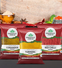 Combo Turmeric Powder & Coriander Powder & Red Chilli Powder