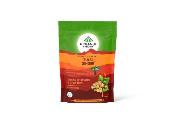 Tulsi Ginger 100g Zipper Pack of 3