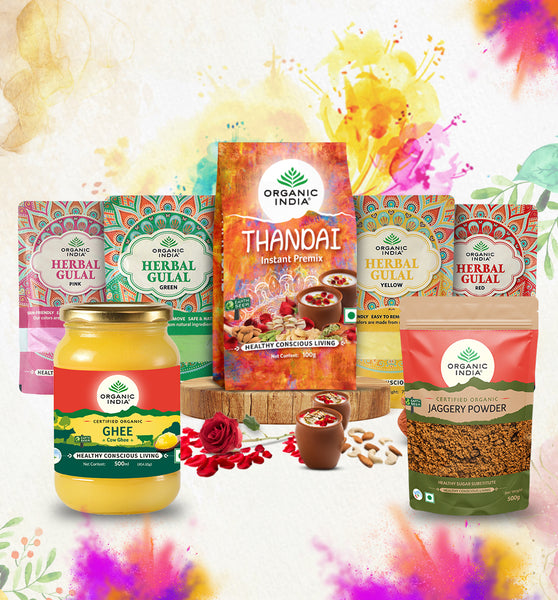 Herbal Gulal & Traditional Delicacies with Organic Jaggery