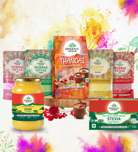 Herbal Gulal & Traditional Delicacies with Stevia