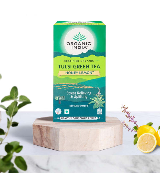 Tulsi Green Tea Honey Lemon