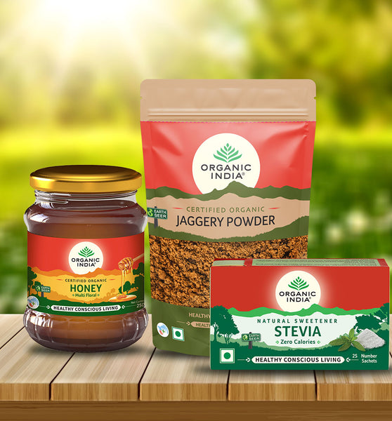 Combo Honey, Stevia & Jaggery