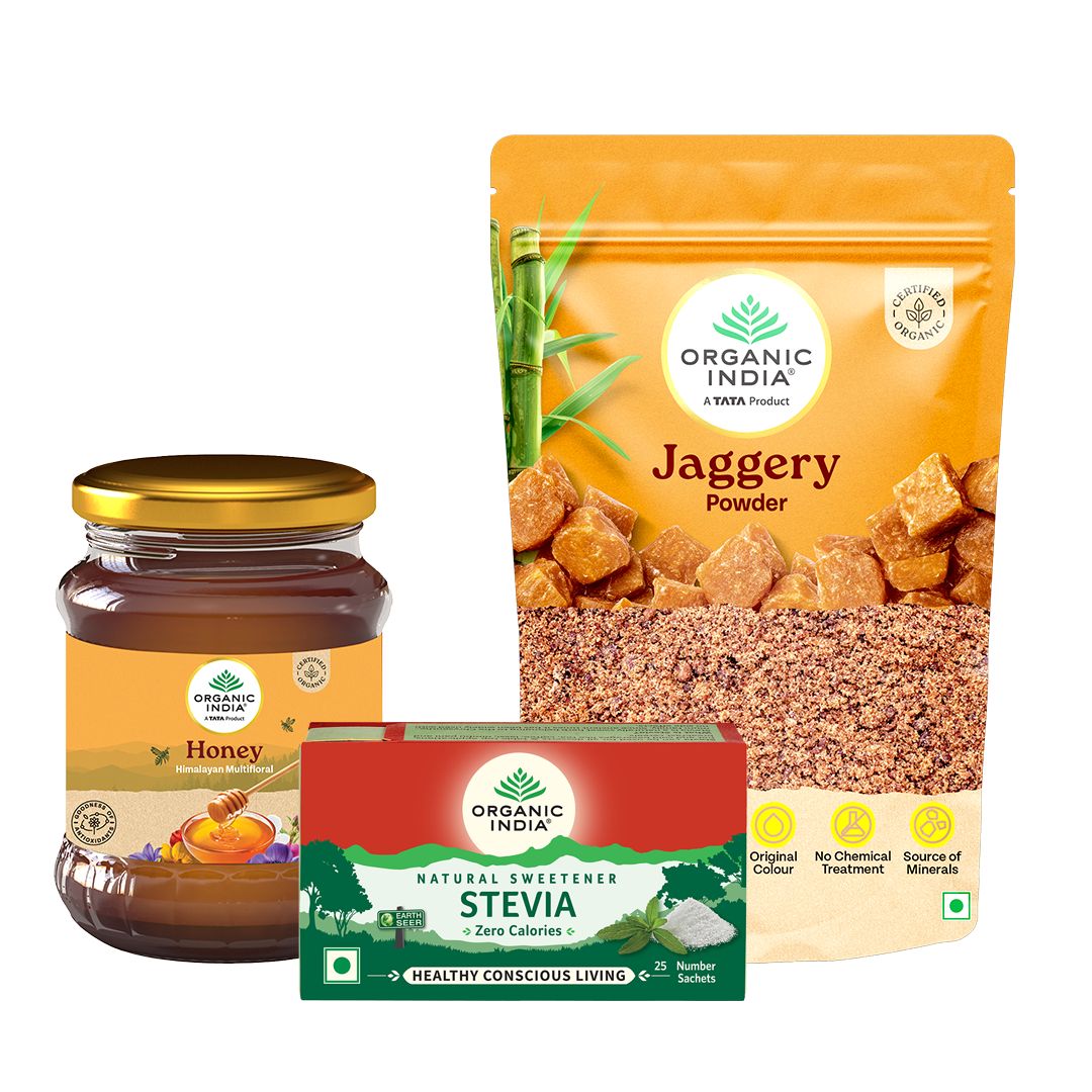 Multi Floral Honey, Stevia & Jaggery Powder Combo