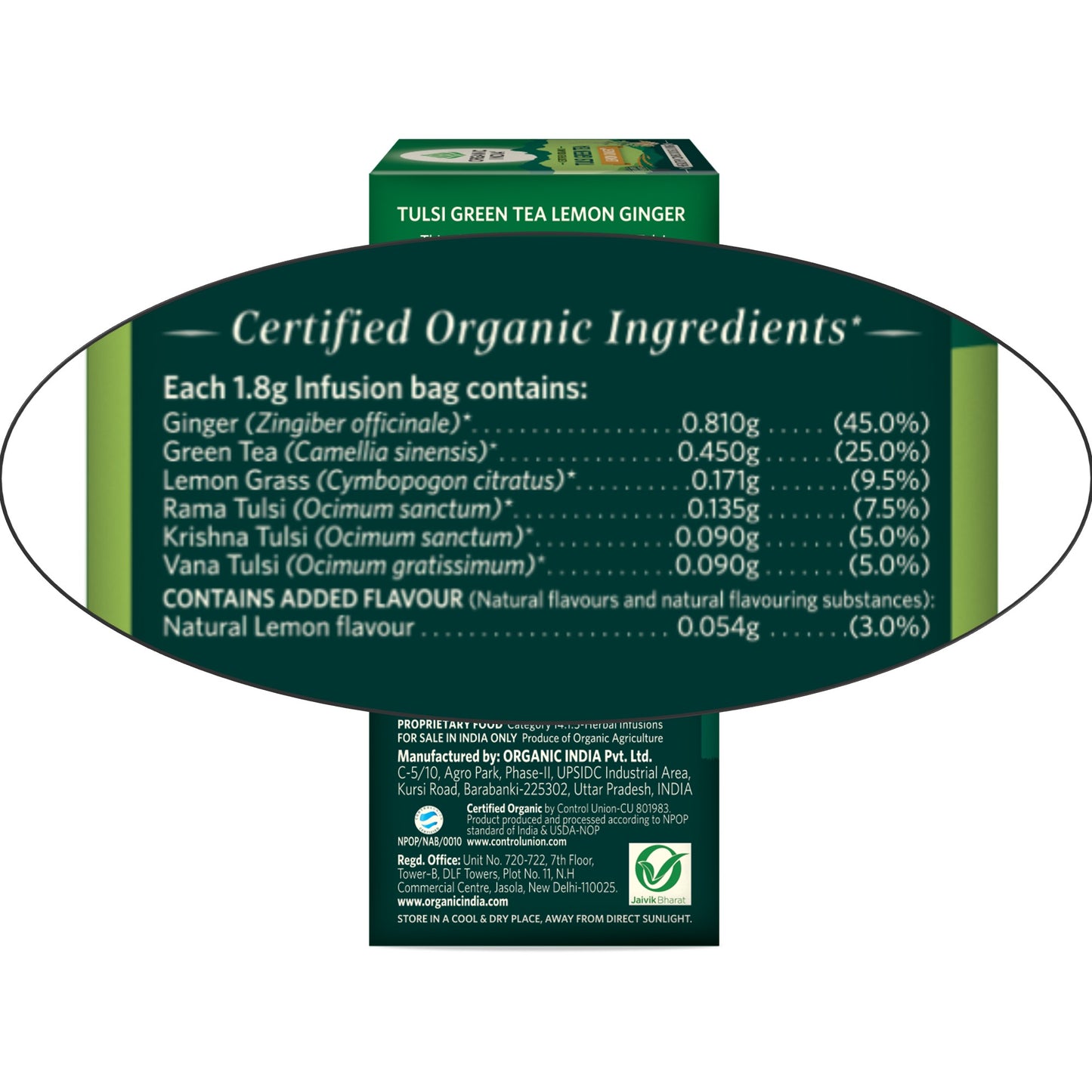 Tulsi Green Tea Lemon Ginger & Detox Kahwa Combo