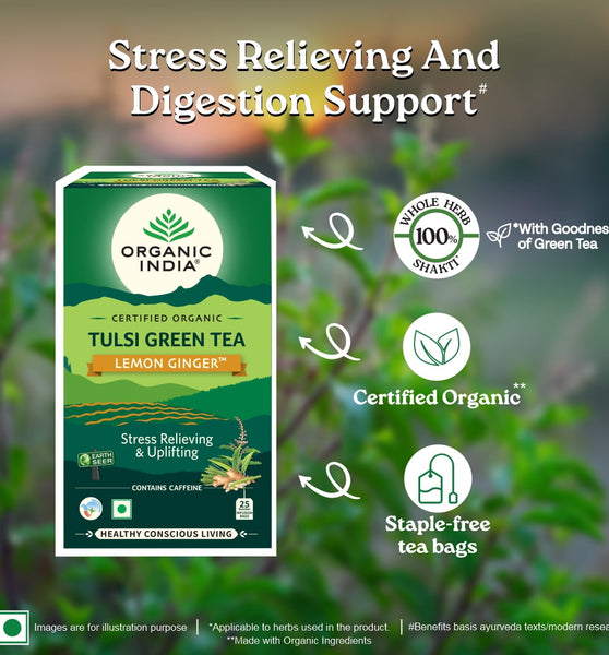 tulsi-lemon-ginger-green-tea-benefits