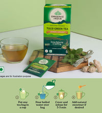 Tulsi Green Tea Lemon Ginger