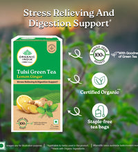 Tulsi Green Tea Lemon Ginger