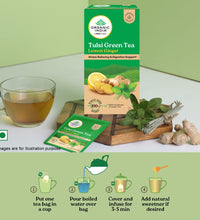 Tulsi Green Tea Lemon Ginger