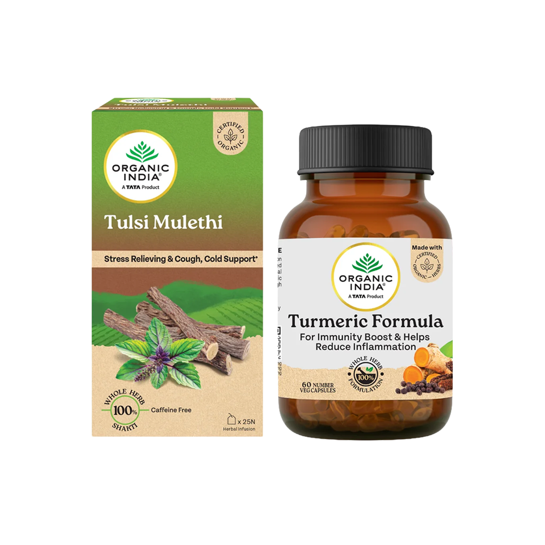 Turmeric Formula Capsule & Tulsi Mulethi