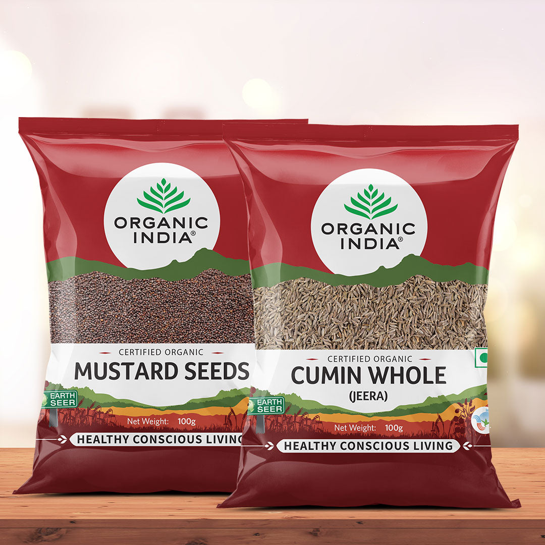Mustard Seeds & Cumin Whole (Jeera) Combo