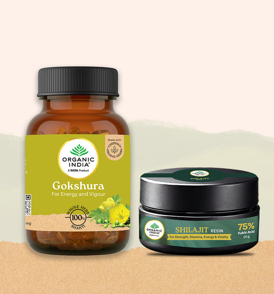 Gokshura and shilajit for vigour