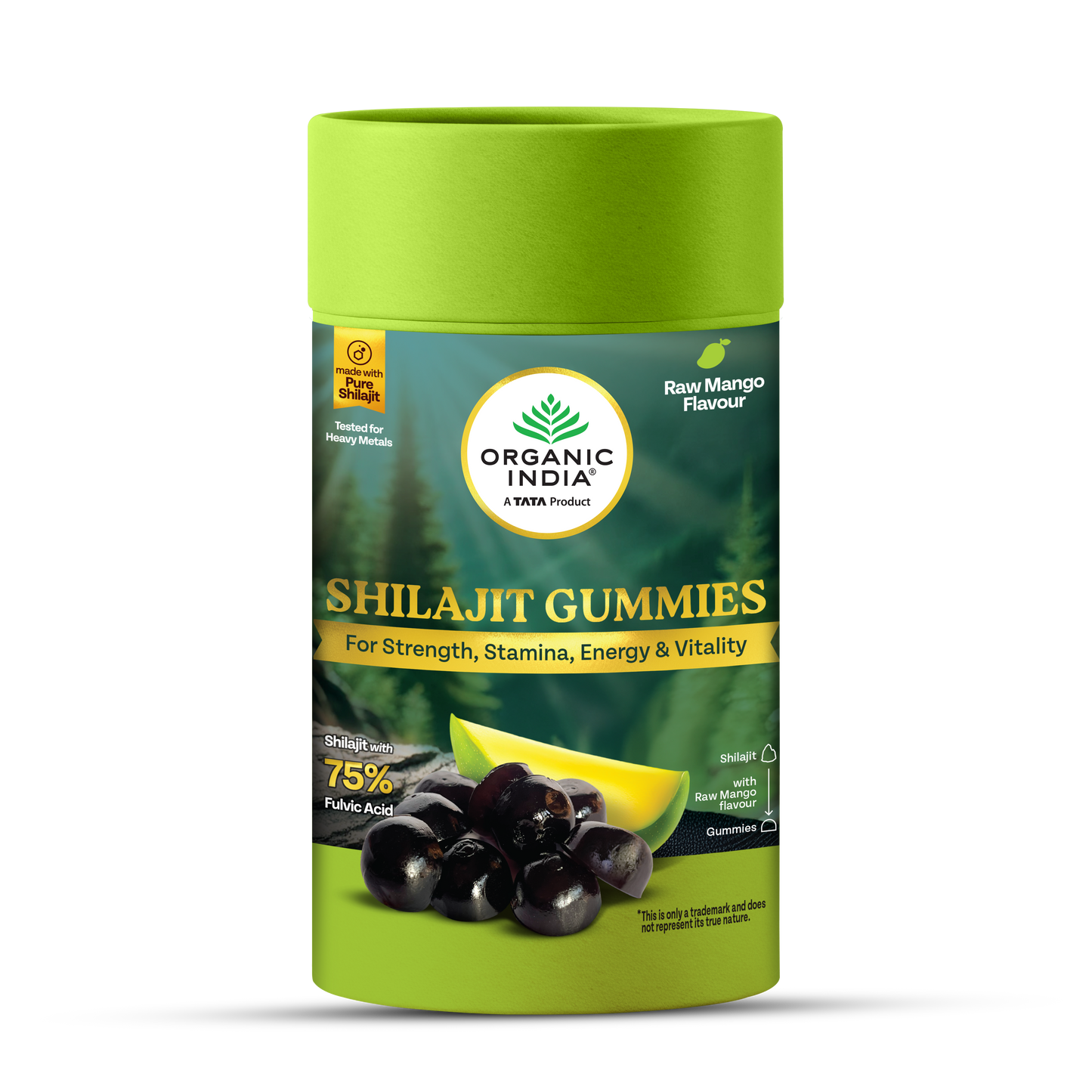 Shilajit Gummies Raw Mango
