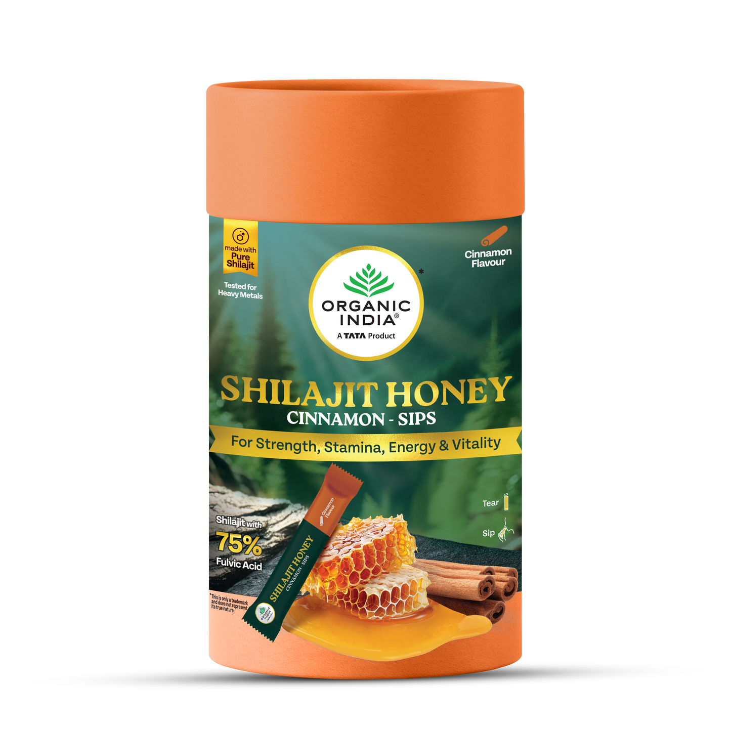 Shilajit Honey Sips - Cinnamon