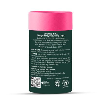 Shilajit Honey Sips - Strawberry