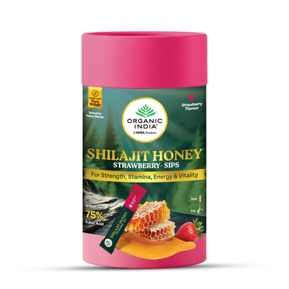 Shilajit Honey Sips - Strawberry
