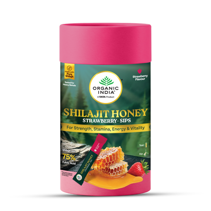Shilajit Honey Sips - Strawberry