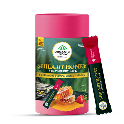 Shilajit Honey Sips - Strawberry