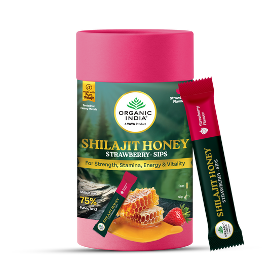Shilajit Honey Sips - Strawberry