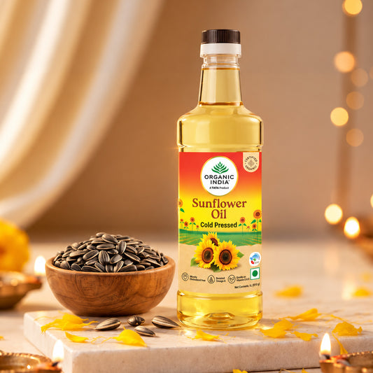 Cold Pressed Sunflower Oil - A TATA Product