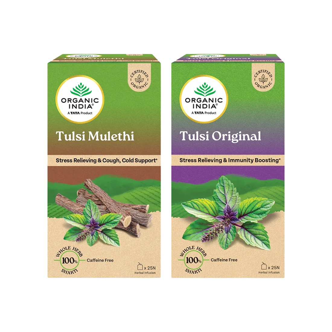 Tulsi Mulethi Tea & Tulsi Original Combo