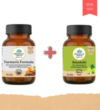 Turmeric Formula + Amalaki Capsules Combo