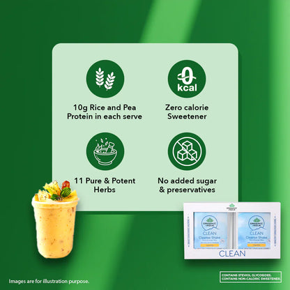 Clean Cleanse Shake Nutritional Mix (Vanilla Flavour)