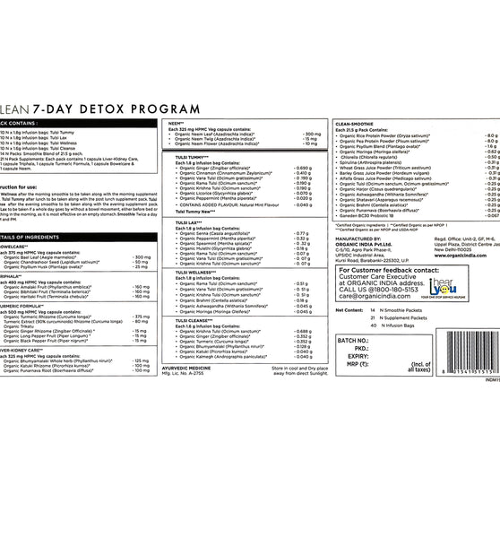 Clean 7.pdf Detox – Organic India