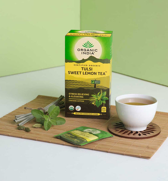Tulsi Sweet Lemon green tea
